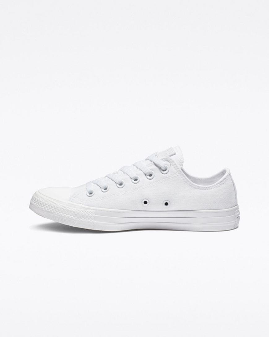 Tenis Converse Chuck Taylor All Star Classicos Cano Baixo Feminino Branco | PT F0478T5